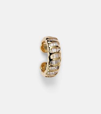 Anita Ko Zoe 18kt gold ear cuff with diamonds