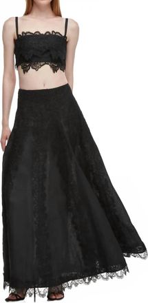 Waimari Resplandor Maxi Skirt In Black