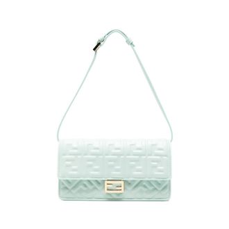 Fendi Wallet On Chain Baguette FF-motif Shoulder Bag