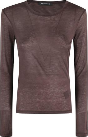 Anine Bing Sylvie Long Sleeve Tee