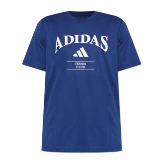 adidas Training T-Shirts, male, Blue, Size: 2XL Heritage Graphic Tee Shirt