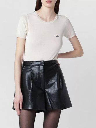 Vivienne Westwood bea cotton top short sleeves round neck