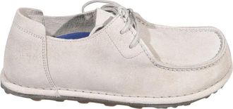 Birkenstock Utti Lace Regular Fit - Dames - Veterschoenen - Wit - 38 EU - Leer - Schoenen