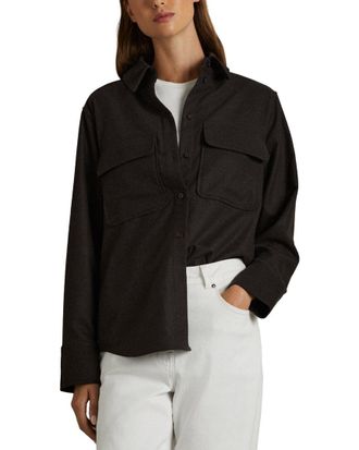 Reiss Amelie Shacket Shirt