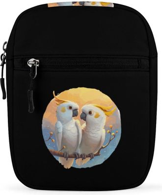 Generic Cute Cartoon Cockatiel (8) Crossbody Bag Adjustable Satchel Cute Shoulder Bag Lightweight Sling Bags