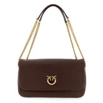Pinko Pinko, Dames, Tassen, Bruin, Maat: ONE Size
