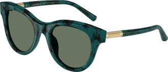 Dolce & Gabbana DG4518 3460/2 Womens Sunglasses Tortoiseshell Size 52