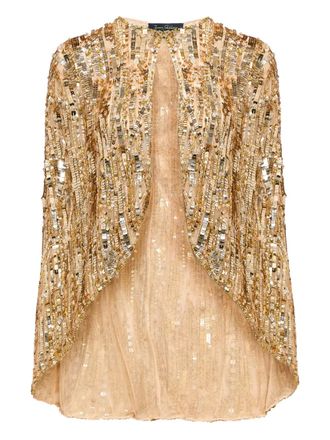 Jenny Packham Vulsa cape - Gold