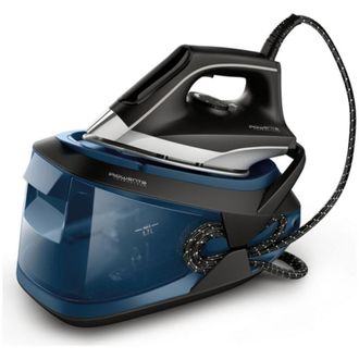 Calor Rowenta - VR8322 Ferro da Stiro con Caldaia Continua Potenza 2600 Watt Colore Nero / Blu