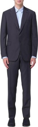 Brioni Kostuums, Heren, Blauw, L, Elegant Suit