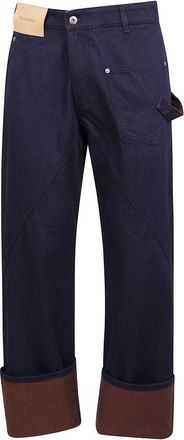 J.W.Anderson Contrast Cuff Denim Pants