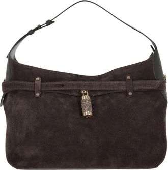 Borbonese Borsa Hobo S - - Bags - Donna - Marrone - ONE SIZE