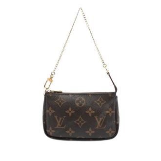Louis Vuitton Pre-owned Mini Bags, female, Brown, Size: ONE SIZE Pre-owned Mini Pochette Accessoires