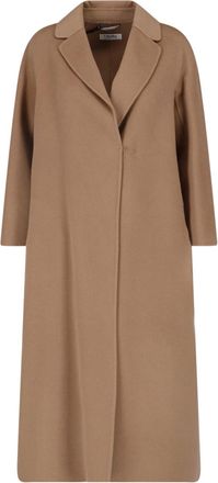 Max Mara Cappotto In Drap Lana Vergine