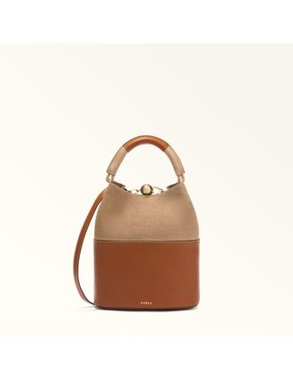 Furla Leather Bucket Bag