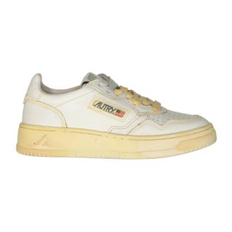 Autry Sneakers, female, Beige, Size: 12 US Medalist Vintage Sneakers