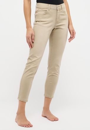Angels Straight-Jeans ANGELS ORNELLA, Damen, Gr. 34, N-Gr, sand used, Denim/Jeans, Obermaterial: 89% Baumwolle, 8% Polyester, 3% Elasthan, Jeans Straight-Jea
