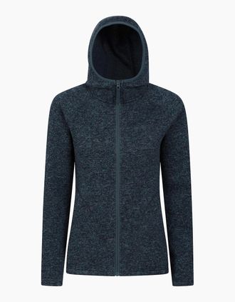 Mountain Warehouse Womens Mountain Warehouse Womens/Ladies Nevis Full Zip Hoodie - Navy - Size: 18