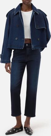 Closed Womens Milo Jeans In Blue/black
