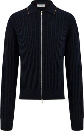 Ferragamo Blus&oacute;n - Knitwear - Hombre - Azul - L