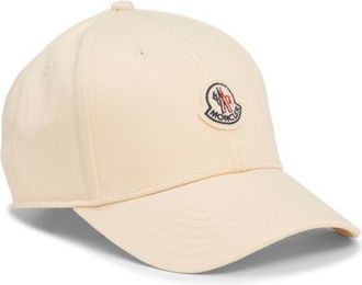Moncler Archive DNA Cotton Twill Baseball Cap in Neutral at Nordstrom