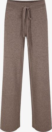 Lisa Yang Weitgeschnittene Strickhose mit Cargo-Taschen Omi