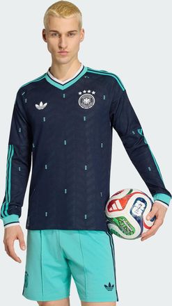adidas Mens adidas Germany 26 Away Authentic Long Sleeve Jersey