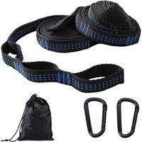 OEM Juego De Cuerdas Para Hamaca De 2 Piezas Y 3 M Con Accesorios De Fijaci&oacute;n Para Hamaca De Camping, Capacidad De 500 Kg, Columpio Para Hamaca De Camping