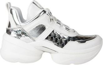 Michael Kors Olympia Trainer - Dames - Sneakers - Wit - 39 EU - Nylon - Schoenen