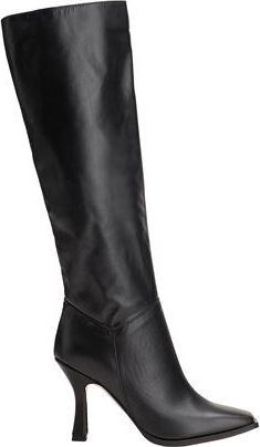 8 by YOOX GLOVE LEATHER HEELED BOOTS