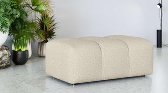 HOME AFFAIRE Polsterhocker »Tuure« in vielen Bezugsqualitäten und Farben