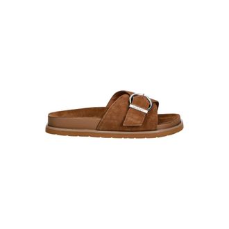 GANT Schoenen, Dames, Bruin, 40 EU, Leer, Mardale Slide