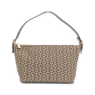 Celine Pre-owned Shoulder Bags, female, Brown, Size: ONE SIZE Pre-owned Canvas Shoulder Bag