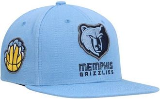 Mitchell & Ness Mens Mitchell & Ness Light Blue Memphis Grizzlies Side Core 2.0 Snapback Hat at Nordstrom