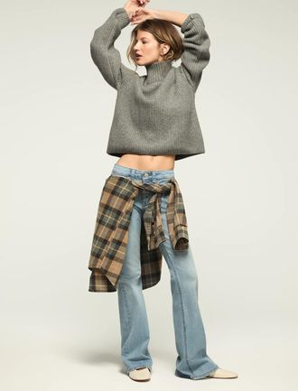 Lucky Brand Womens Low Rise Flare