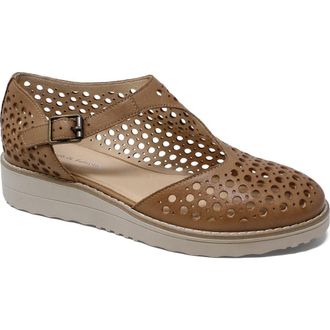 Django & Juliette Offhand Mary Jane in Dark Tan-Vanilla Sole Leather at Nordstrom, Size 40