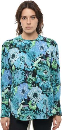 Stella McCartney Dark Blue Crew Neck Top