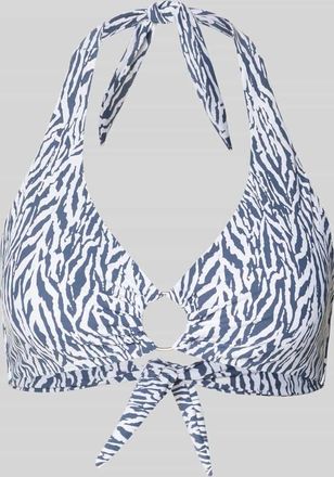 Barts Bikini-Oberteil mit Neckholder Modell Nerissa in Blau, Gr&ouml;&szlig;e 40