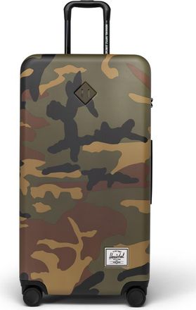 Herschel Heritage Hardshell Large Carry-On Luggage in Woodland Camo at Nordstrom