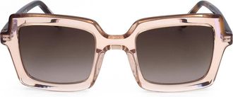 Silvian Heach Hourglass Sun 20102 Womens Sunglasses Pink Size 47