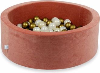 OEM Piscina Seca 90x30cm Velvet Soft Canyon Clay Con 200 Bolas: Oro Claro, Opalescente, Oro Viejo