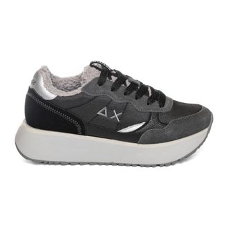 Sun 68 Big Ally Teddy Fur - Shoes - Mujer - Negro - 38 EU