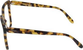 Loewe LW50106I Tortoiseshell Square-Frame Eyeglasses - Tortoiseshell