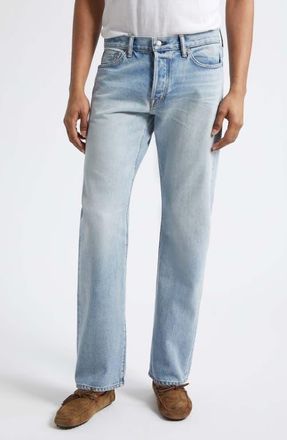 Tom Ford Selvedge 50 Straight Fit Jeans in Pale Blue Denim at Nordstrom, Size 30