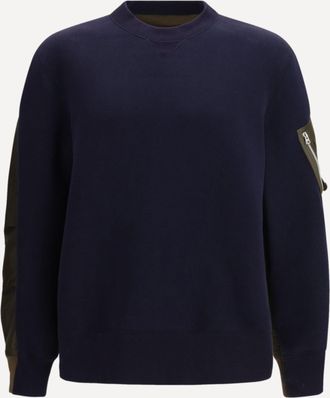 sacai Felpa in spugna Man 1