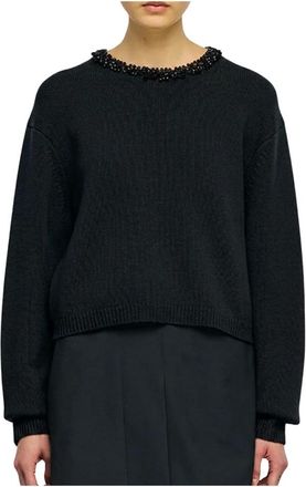 Semicouture Maglia Denny - Knitwear - Mujer - Negro - M
