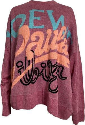 Loewe X Paulas Ibiza Printed Sweater, Size Us, 2 (Authentic Pre-Loved)