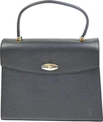 Louis Vuitton Pre-owned Handbags, female, Black, Size: ONE SIZE Pre-owned Epi Leather Handbag