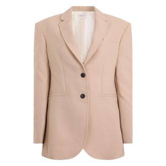 Philosophy di Lorenzo Serafini Dames, Jassen, Beige, Maat: M Poliester