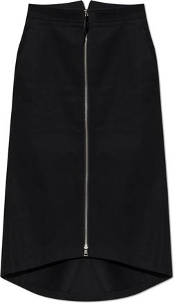 Moncler 4 Edward Enninful - Dames - Midirokken - Zwart - 2XS - Katoen - Rokken